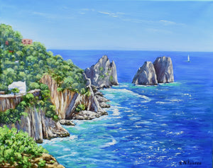 Cliffs of Capri (SOLD)